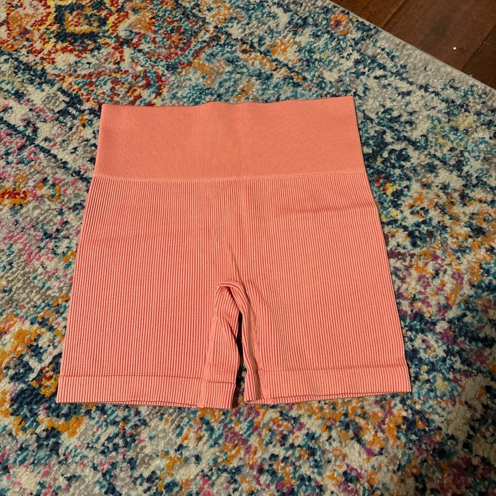 Target Pink Bike Shorts High-Waisted